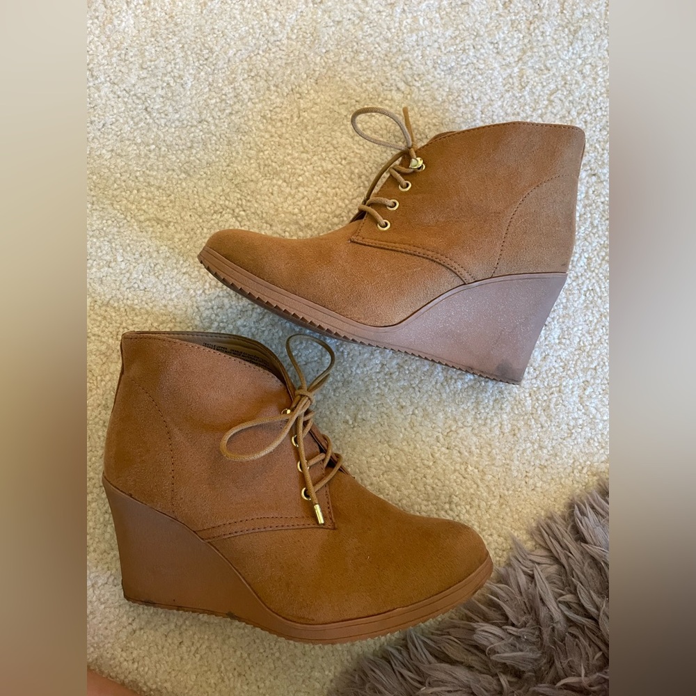 Merona Tan Booties